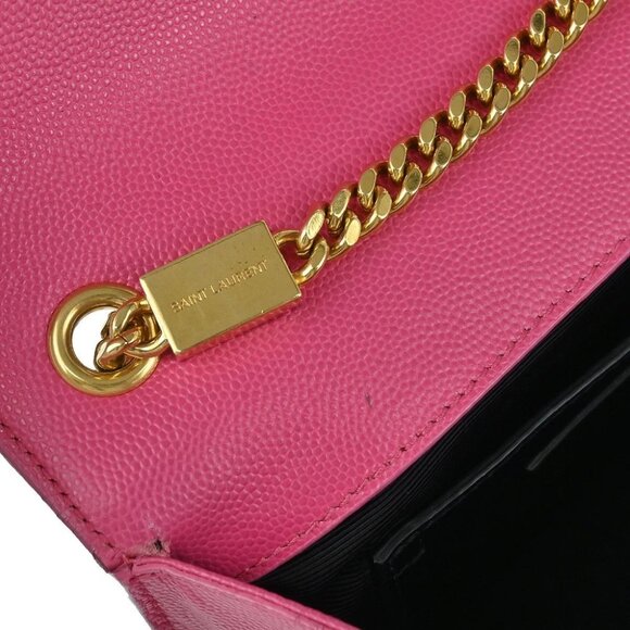 Saint Laurent Pink Leather Kate Shoulder Bag - Picture 6 of 10